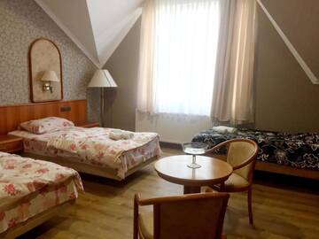 Фото номера Четырехместный номер с видом на горы Мини-отель Hotel NADIKVARI г. Тбилиси 11