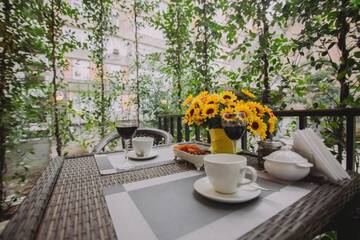 Фото номера Двухместный номер Делюкс с 1 кроватью и балконом Отель Elea Old Tbilisi Hotel г. Тбилиси 11