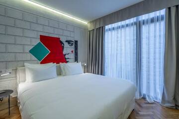 Фото номера Стандартный двухместный номер с 1 кроватью Отель Platforma Design Hotel г. Тбилиси 15