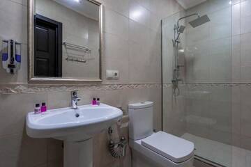 Фото номера Большой двухместный номер с 1 кроватью Отель Golden Light Hotel г. Тбилиси 15
