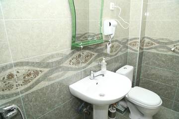 Фото номера Просторный двухместный номер с 2 отдельными кроватями Апарт-отели Апартаменты "Город на ладони" г. Тбилиси 3