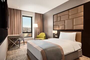 Фото номера Одноместный номер Отель Wyndham Grand Tbilisi г. Тбилиси 2
