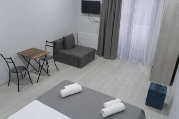 Фото номера Двухместный номер Делюкс с 1 кроватью и балконом Отель Avlabari Terrace Rooms г. Тбилиси 2