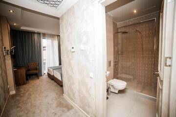 Фото номера Двухместный номер с 2 отдельными кроватями и балконом Отель Grand Hotel Mimino г. Тбилиси 12