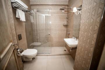 Фото номера Просторный двухместный номер с 2 отдельными кроватями Отель Grand Hotel Mimino г. Тбилиси 4