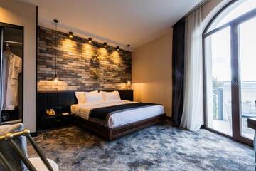 Фото номера Стандартный двухместный номер с 1 кроватью Отель Hotel Adamo г. Тбилиси 4