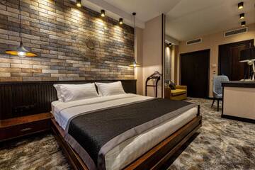 Фото номера Стандартный двухместный номер с 1 кроватью Отель Hotel Adamo г. Тбилиси 4