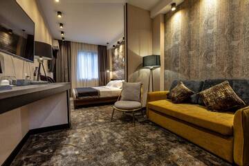 Фото номера Стандартный двухместный номер с 1 кроватью Отель Hotel Adamo г. Тбилиси 5