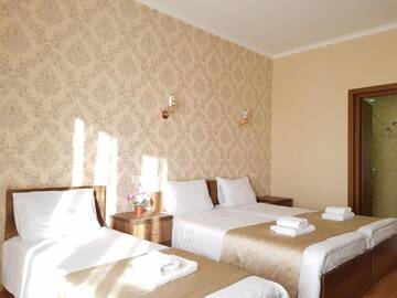 Фото номера Трехместный номер с балконом Отель Gold Line Hotel г. Тбилиси 3