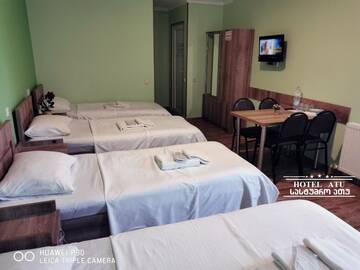 Фото номера Cемейный номер с собственной ванной комнатой Отель Hotel Atu г. Тбилиси 9