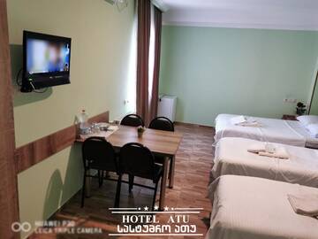 Фото номера Cемейный номер с собственной ванной комнатой Отель Hotel Atu г. Тбилиси 10