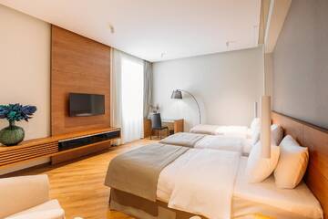Фото номера Трехместный номер Делюкс Отель Hotel Tbilisi Tower г. Тбилиси 3