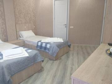 Фото номера Двухместный номер с 2 отдельными кроватями Отель Tbilisi Center Hotel г. Тбилиси 5
