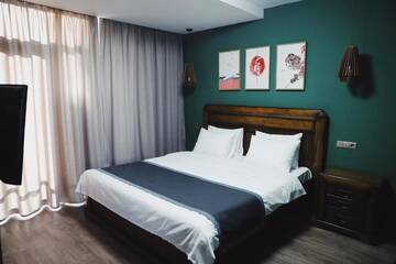 Фото номера Бюджетный двухместный номер с 1 кроватью Отель HOTEL LINGE г. Тбилиси 15