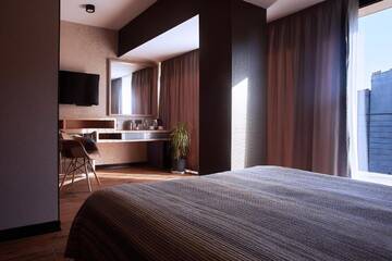 Фото номера Двухместный номер Делюкс с 1 кроватью и душем Отель Green Boutique Hotel г. Тбилиси 6