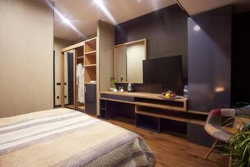 Фото номера Двухместный номер Делюкс с 1 кроватью Отель Green Boutique Hotel г. Тбилиси 5