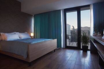 Фото номера Номер Делюкс с кроватью размера «queen-size» Отель Green Boutique Hotel г. Тбилиси 5