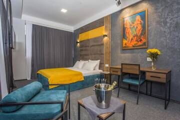 Фото номера Двухместный номер Делюкс с 1 кроватью Отель BG Palace Hotel г. Тбилиси 4