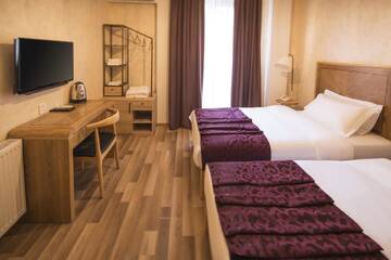 Фото номера Стандартный двухместный номер с 2 отдельными кроватями Отель Ornament Boutique Hotel г. Тбилиси 2