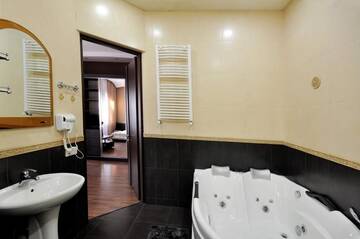 Фото номера Двухместный номер с 1 кроватью и гидромассажной ванной Отель Hotel Majestic г. Тбилиси 19