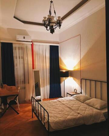 Фото номера Двухместный номер с 1 кроватью и террасой Отель Hotel Salve г. Тбилиси 4