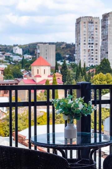 Фото номера Стандартный двухместный номер с 1 кроватью Отель TM Apart Hotel г. Тбилиси 4