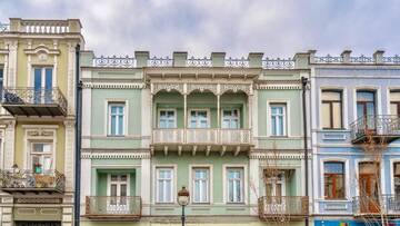 Фото номера Двухместный номер Делюкс с 1 кроватью или 2 отдельными кроватями и балконом Отель 5 STAR APART HOTEL г. Тбилиси 40